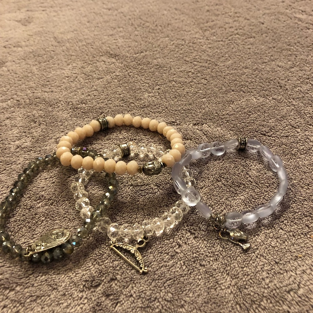 Chavez for charity set of four bracelets